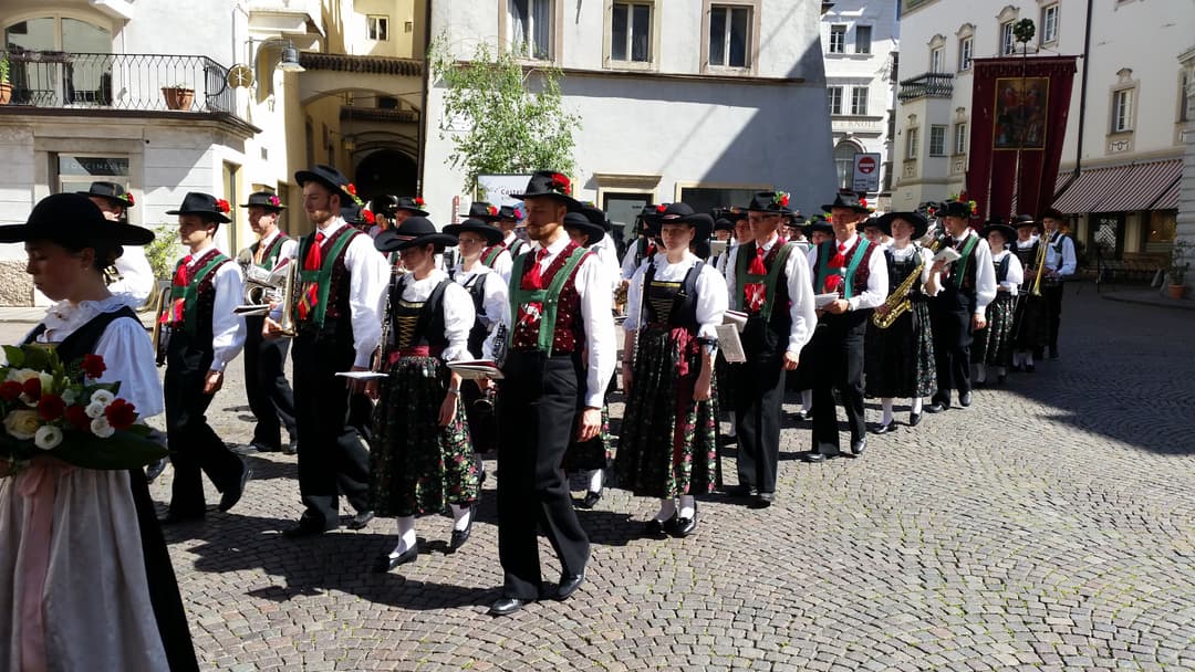 Die Herz-Jesu-Prozession in Bozen