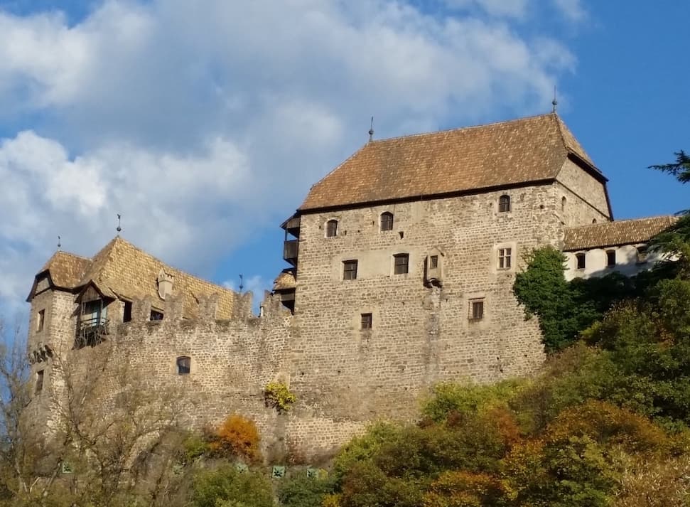 Bolzano - the castle walk