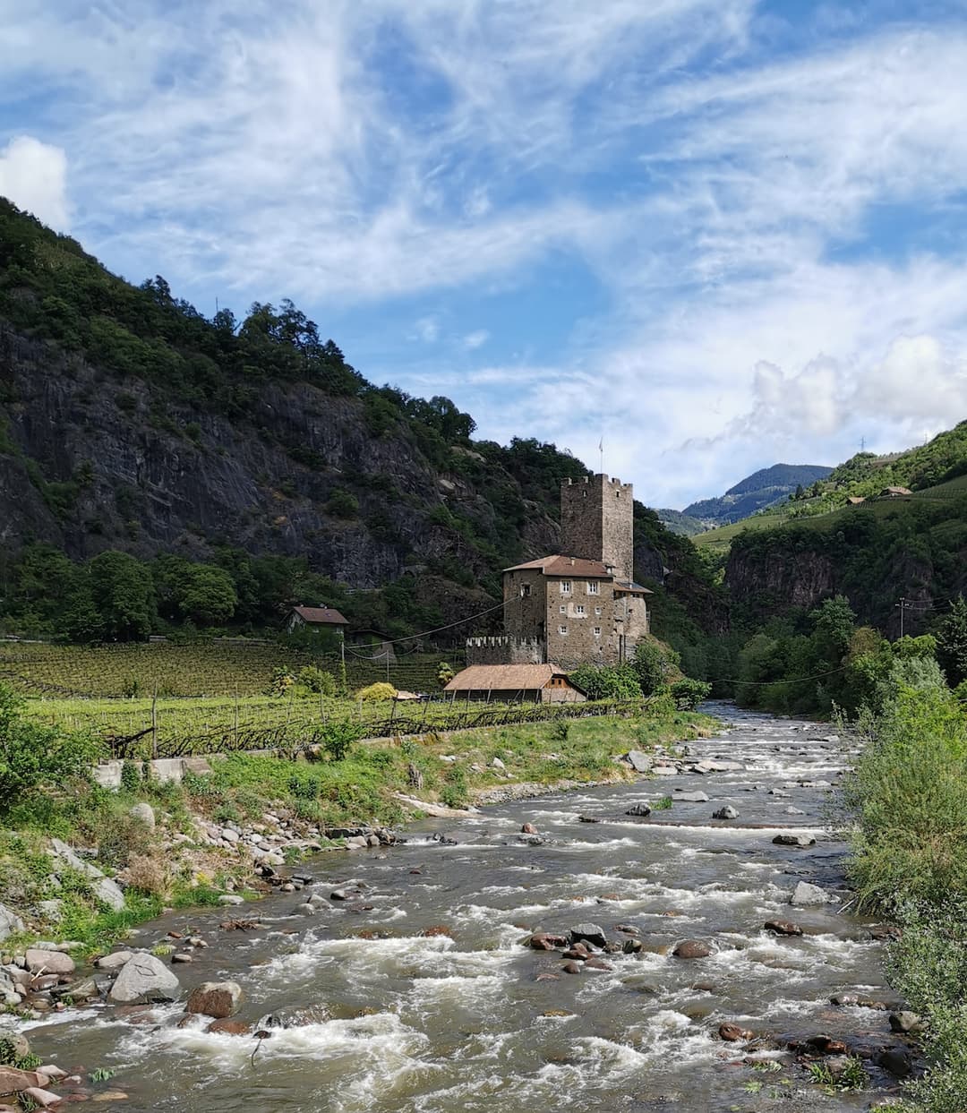 Bolzano - the castle walk