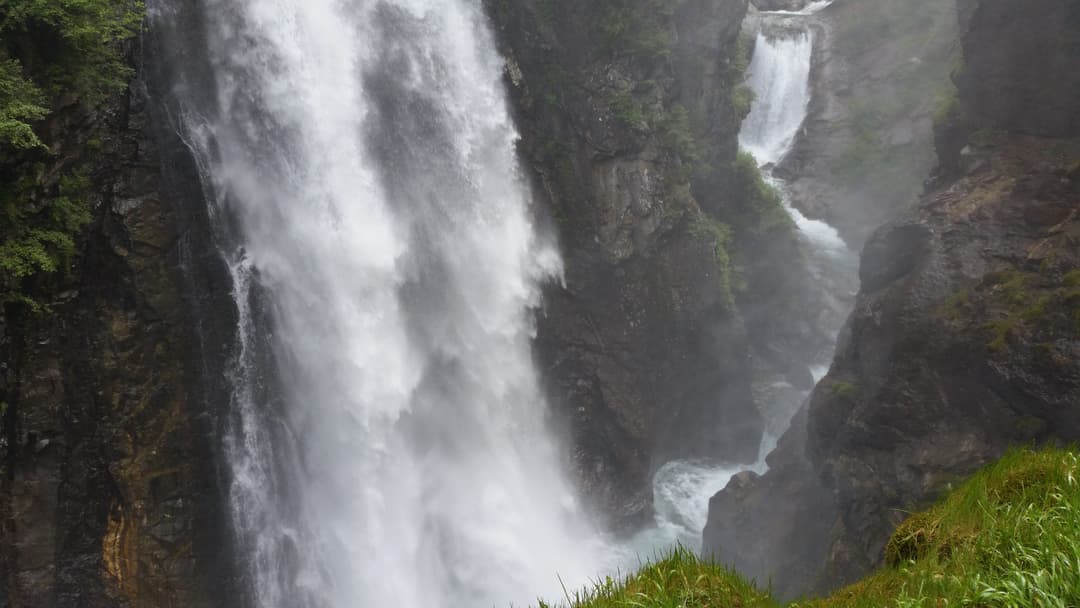 Le cascate di Riva a Campo Tures