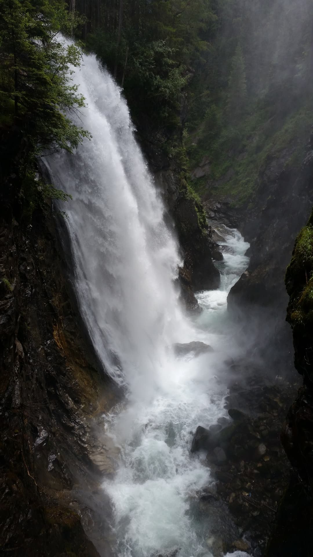Le cascate di Riva a Campo Tures