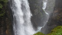 Las cascadas de Riva en Campo Tures